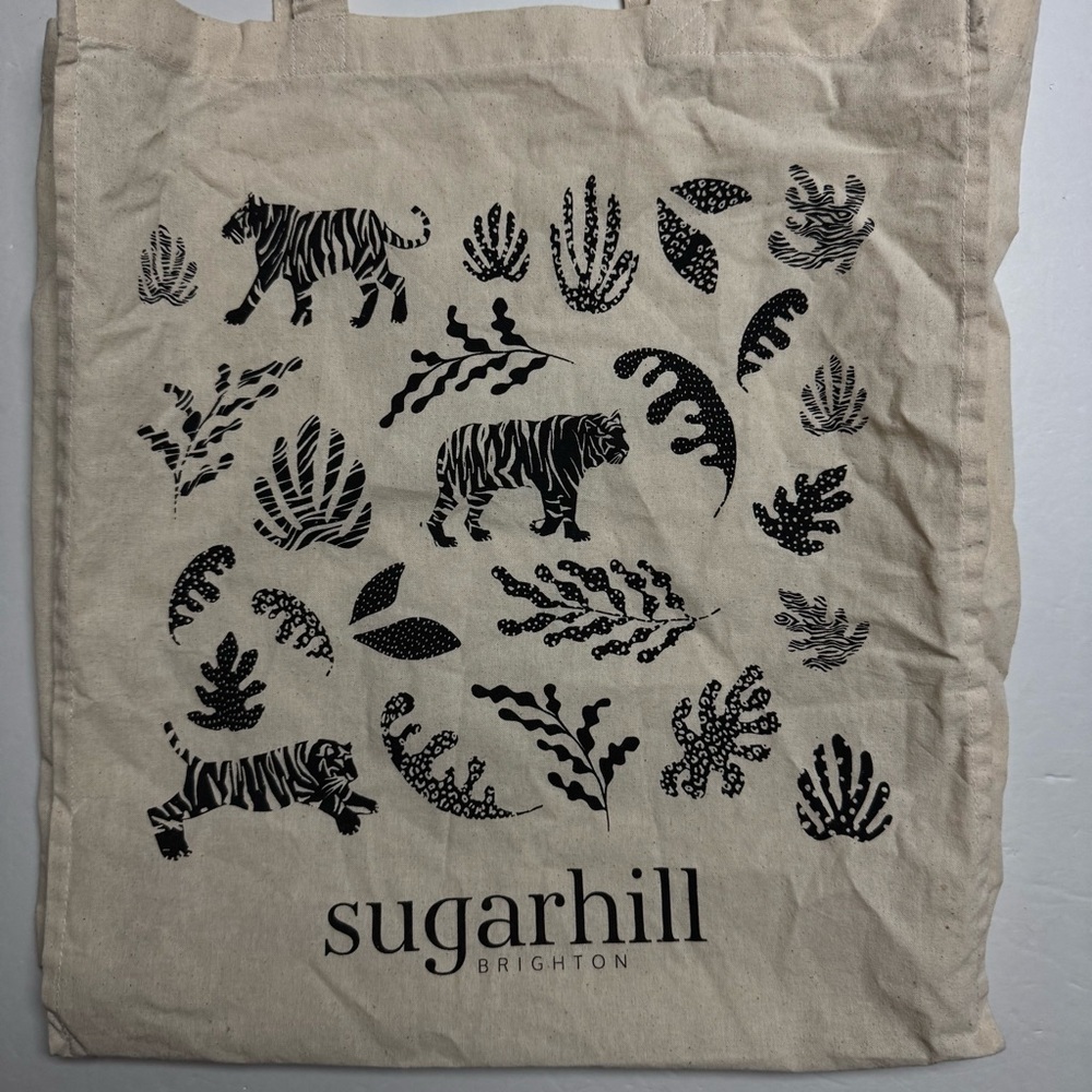 Sugarhill Brighton Nature, Animal Print Canvas Tote Bag - Picture 2 of 8